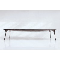 <a href="https://www.galeriegosserez.com/artistes/loellmann-valentin.html">Valentin Loellmann </a> - Steel - Dining table